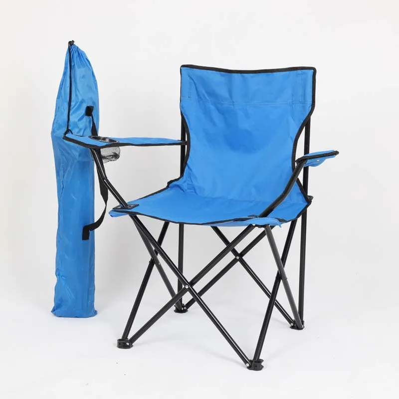 Cheap Price Camping Folding Chair Outdoor Portable Metal Beach Chair Wholesale Foldable Lightweight Camping Chair