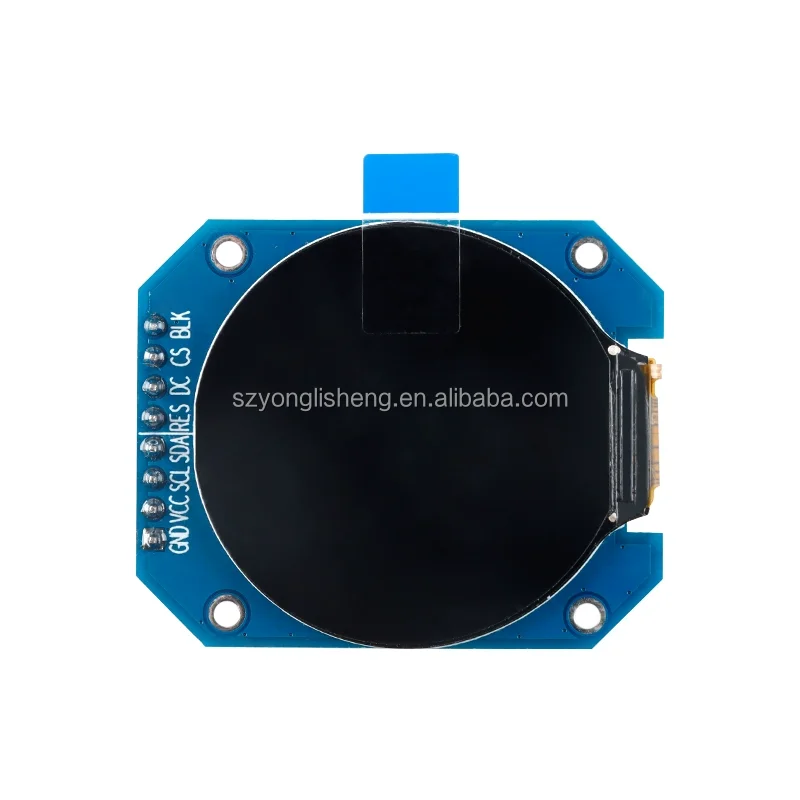 Stock 1.28 Inch SPI Interface 240X240 GC9A01 Driver Round TFT Color Display Screen LCD Module
