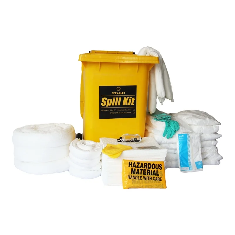 Superior Oil Performance Wheeled Bin Spill Response Kit 360L