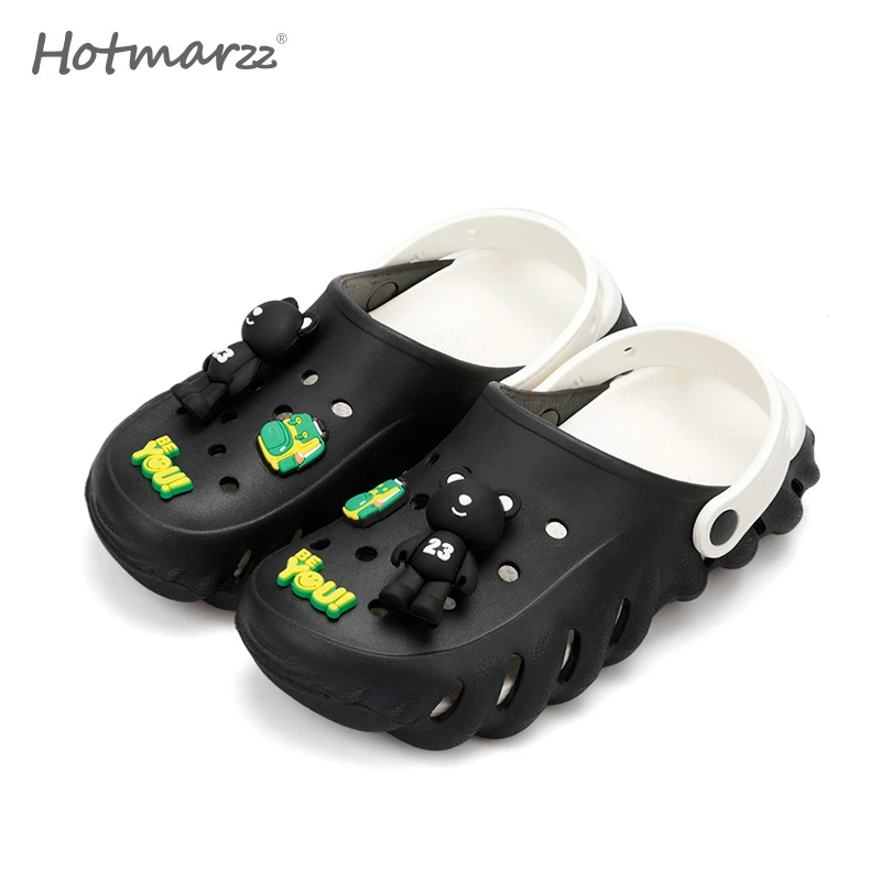 factory price creative design man shoes summer environmental colors cartoon eva clogs for outdoor