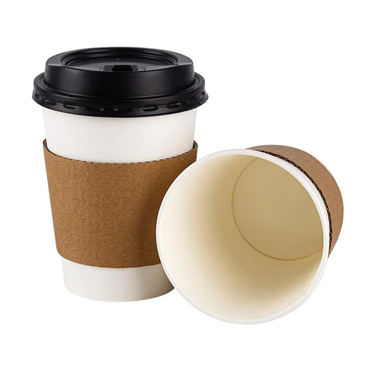 New Arrival Custom Unbreakable Environmental Dinnerware Set Disposable Paper Cups For Christmas Party