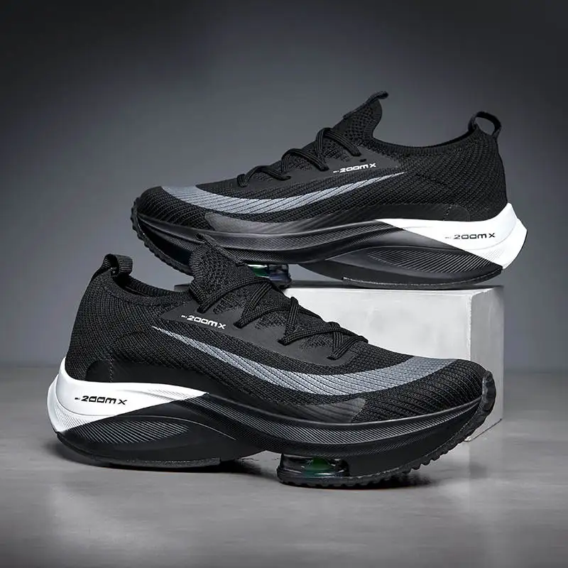 Guaranteed Quality Unique Light Weight Outdoor Air Cushion Mens Walking Casual Running Sports Shoes