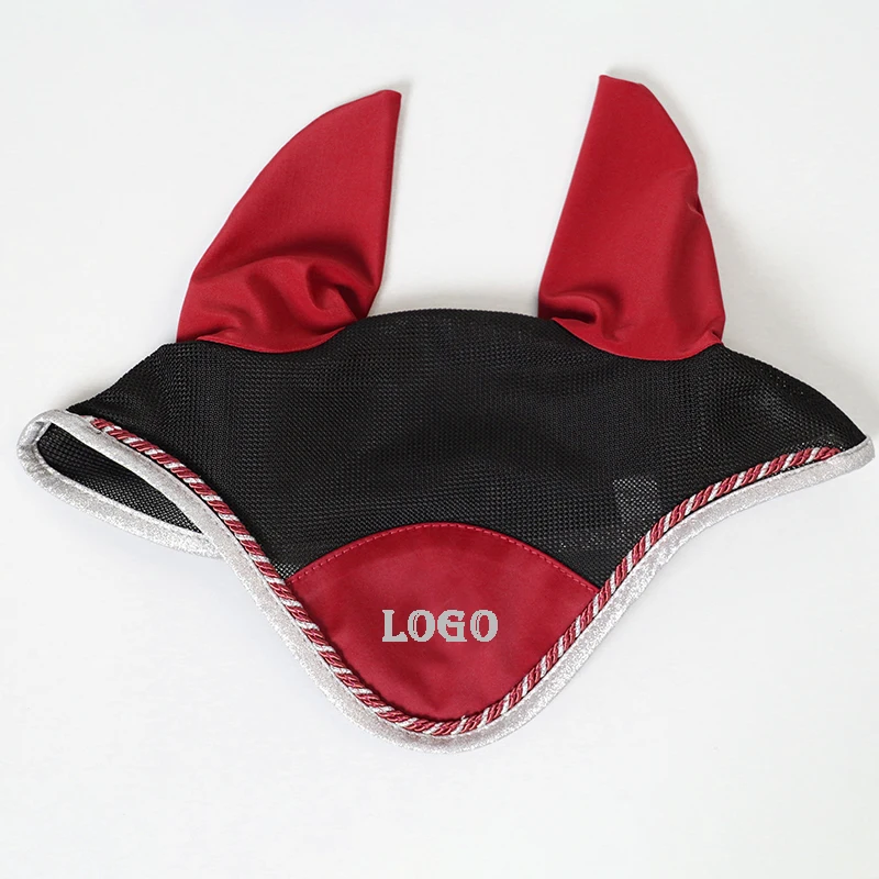 Wholesale Equine Saddle Blanket Equestrian Supplier High Quality Custom Horse Riding Ear Bonnet Horse Leg Boots Saddle Pads Set