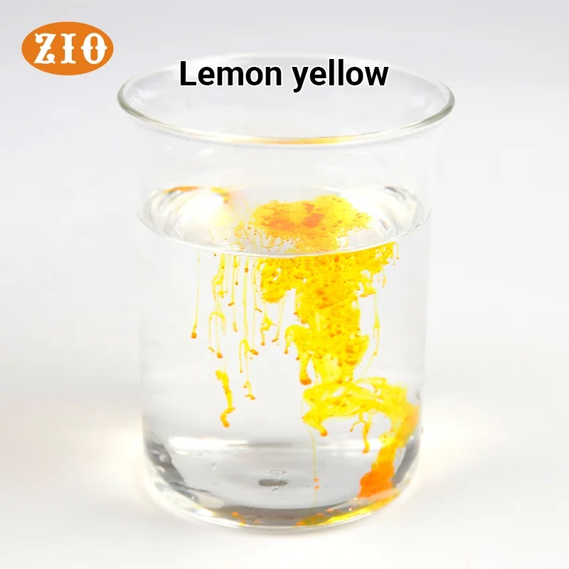 Tartrazine 100% High Pure Natural Organic Lemon Yellow Pigment All Color Valid