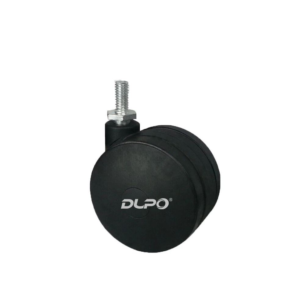 2020 3Inch PA  Swivel Furniture Wheels Floor Protecting Office Chair  Threaded Stem Swivel Caster