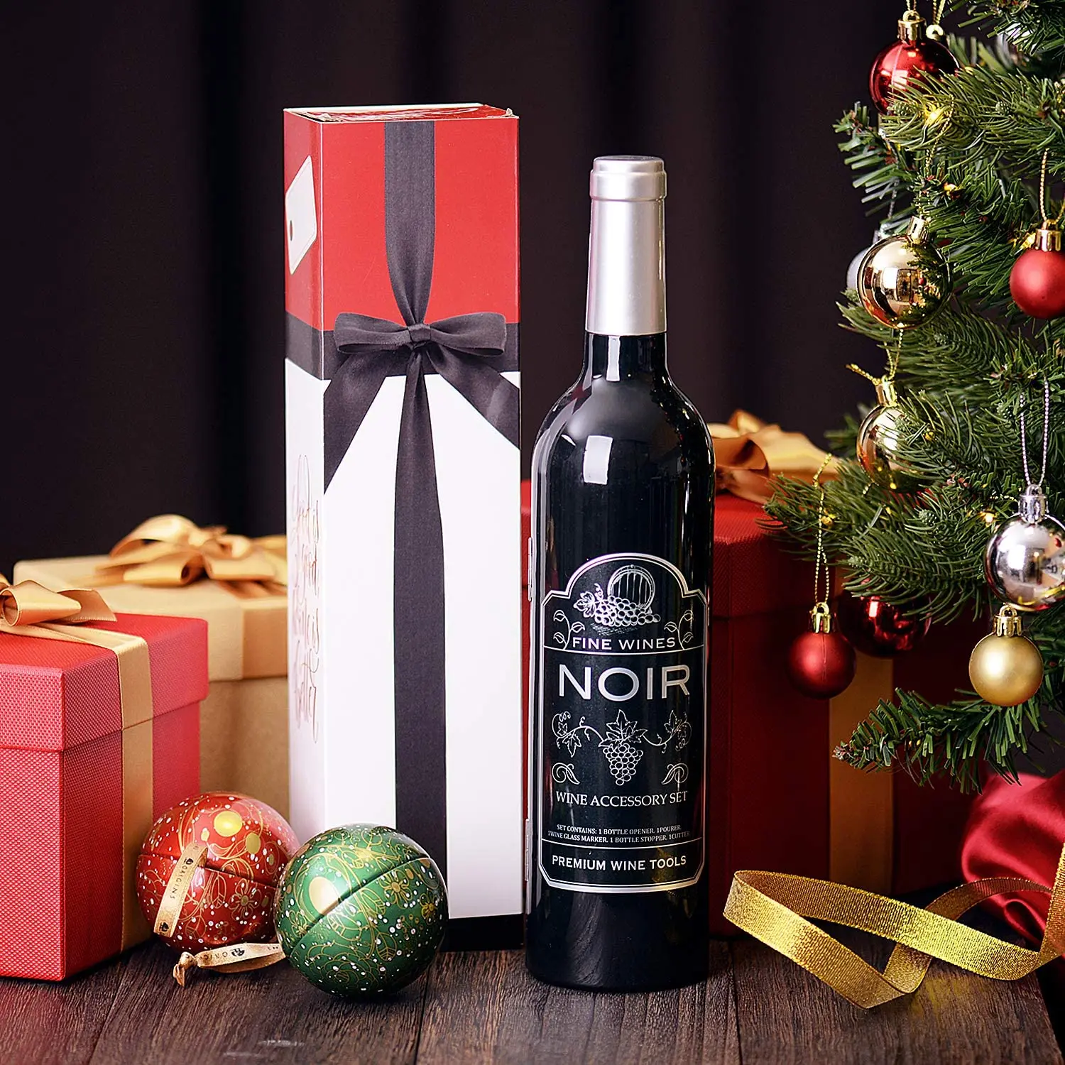 Creation Top Seller Creation FBA Bar Accessories 5 Pcs Wine Corkscrew Screwpull Kit Great Christmas Gifts Wine Bottle Opener Set