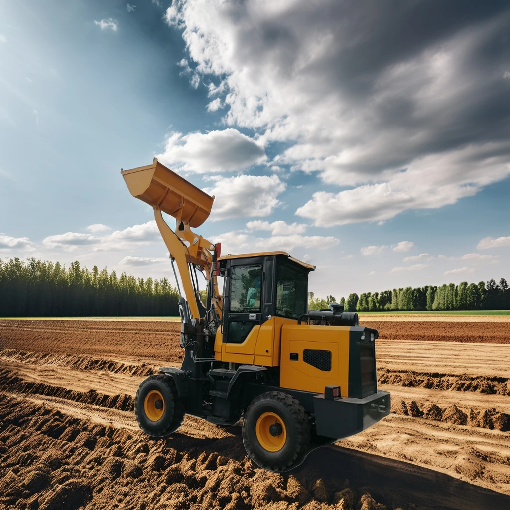 Высокоэффективный колесный дизельный погрузчик 4x4 с двигателем Kubota новое состояние для муниципальных работ сертифицированный на складе