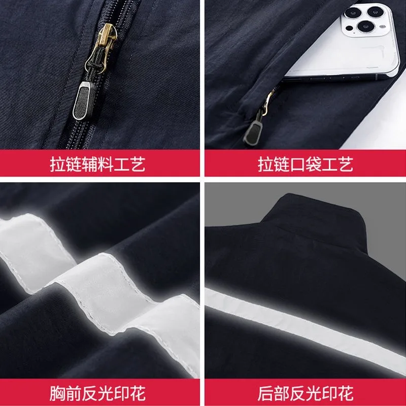 High Visibility Breathable Hi Vis Construction Reflective Safety Vest Security Vest