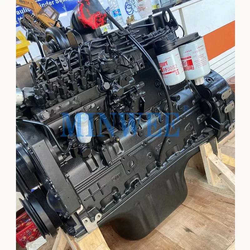 Cummins engine assembly 6BT5.9 diesel engine 6bt 6bt engine assembly 6BT5.9 -CL50 construction machinery parts for PC220-7