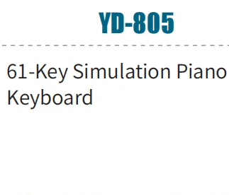 61-Key Simulation Keyboard Electronic Piano For Beginners Keyboard Instrument