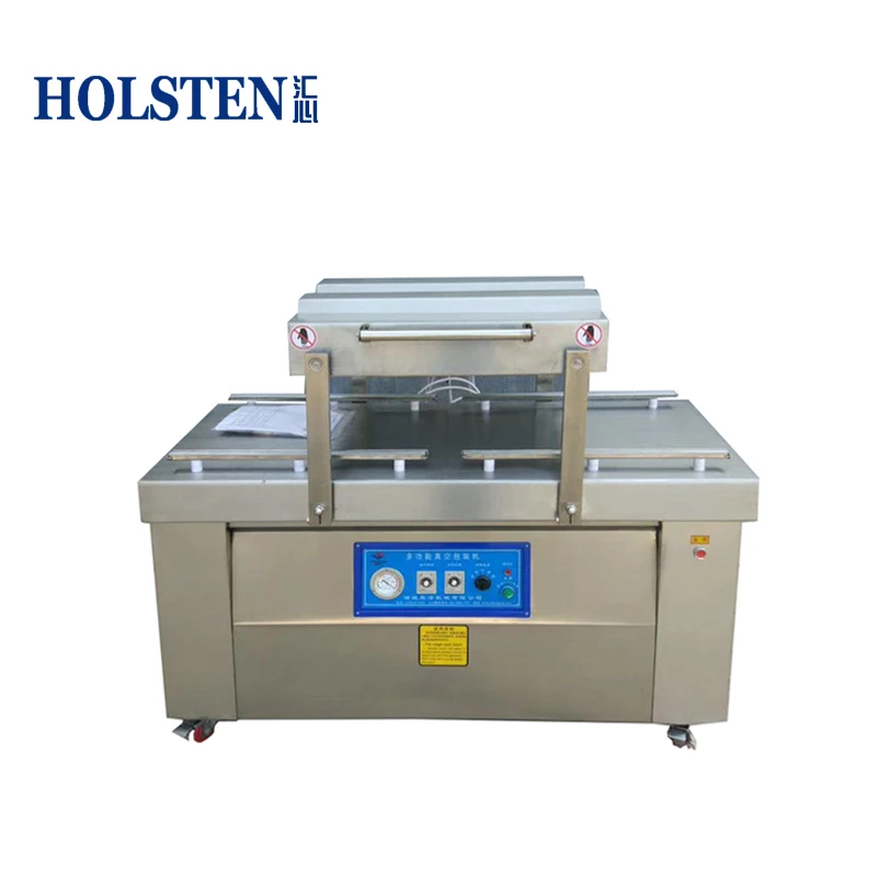 Industrial Double Chamber Vacuum Sealer Commercial Food Meat Vaccum Packing Sealing Machine