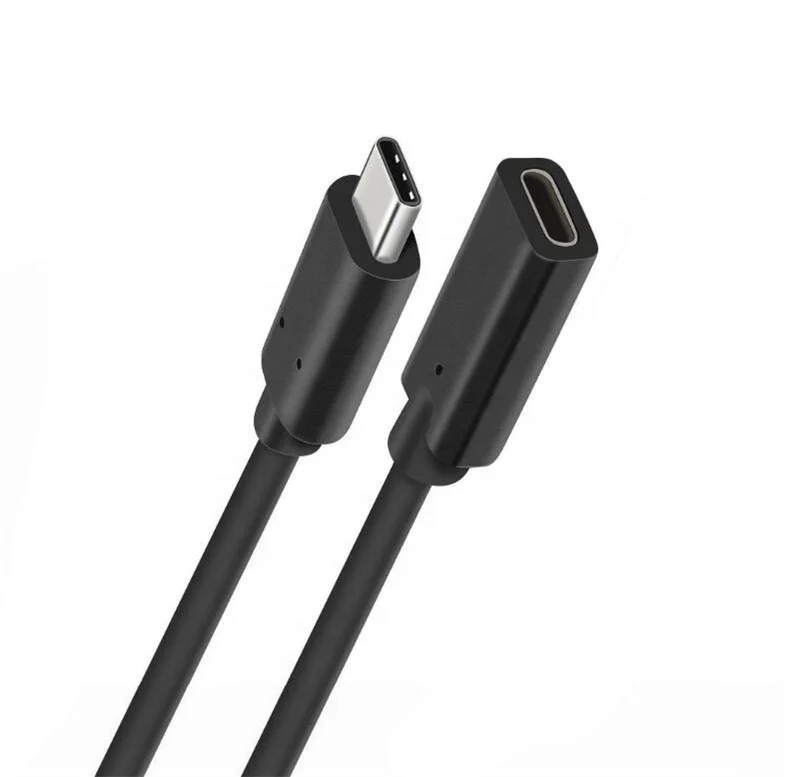 USB 3.1 10gbps Extension Cable 1m USB Type-C Male  to Type-C  Female Extension  Cable