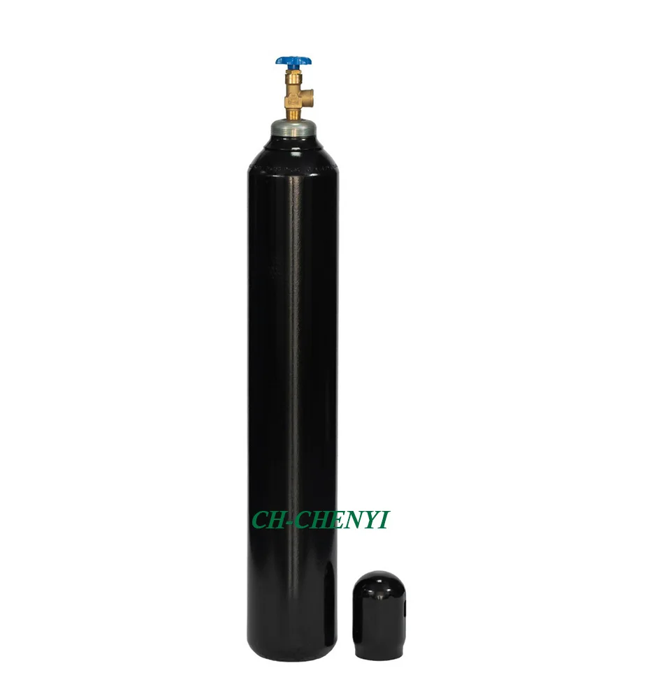 empty 2l 4l 10l 8l 2kg 6kg steel argon co2 nitrogen gas cylinder tank bottle with valve