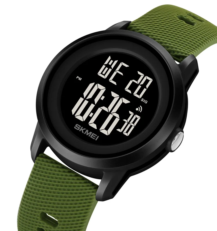 Skmei 2218 new design China unisex timepiece original Silicone strap Waterproof Multi function in stock sports watch set