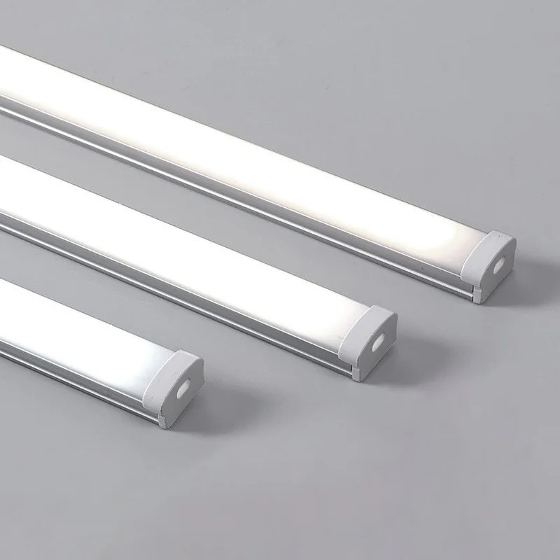 Высокое качество светодиодные полосы света Магнитный алюминиевый профиль со светодиодным датчиком шкафа стильная Домашняя Кухня Спальня украшение