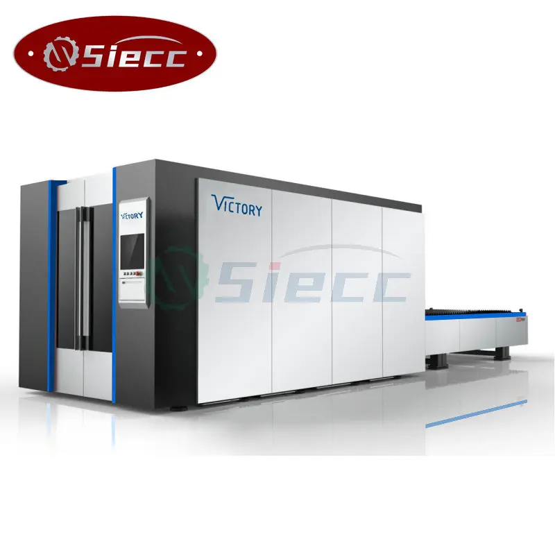 High Precision Automatic Heavy Gantry 3000mm 4000mm 6000mm 3Kw Fiber Laser Cutting Machine Low Price