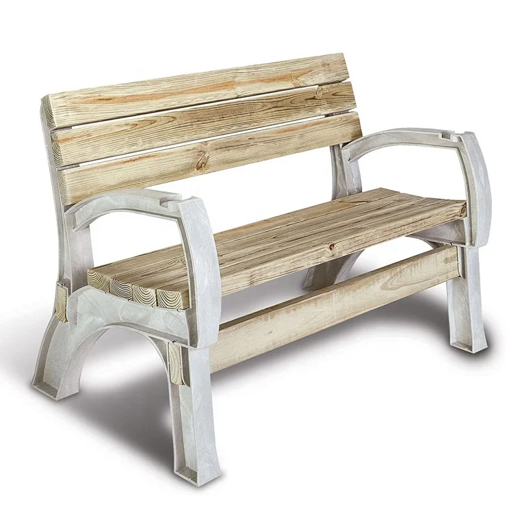 outdoor garden wooden chair or bench