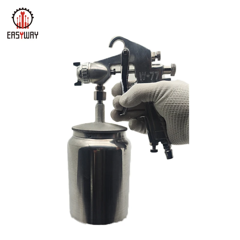 Newest Durable Made In China Professional Nozzle Gravity Paint Machine Air Spray Gun Car Refinish Spray Gun