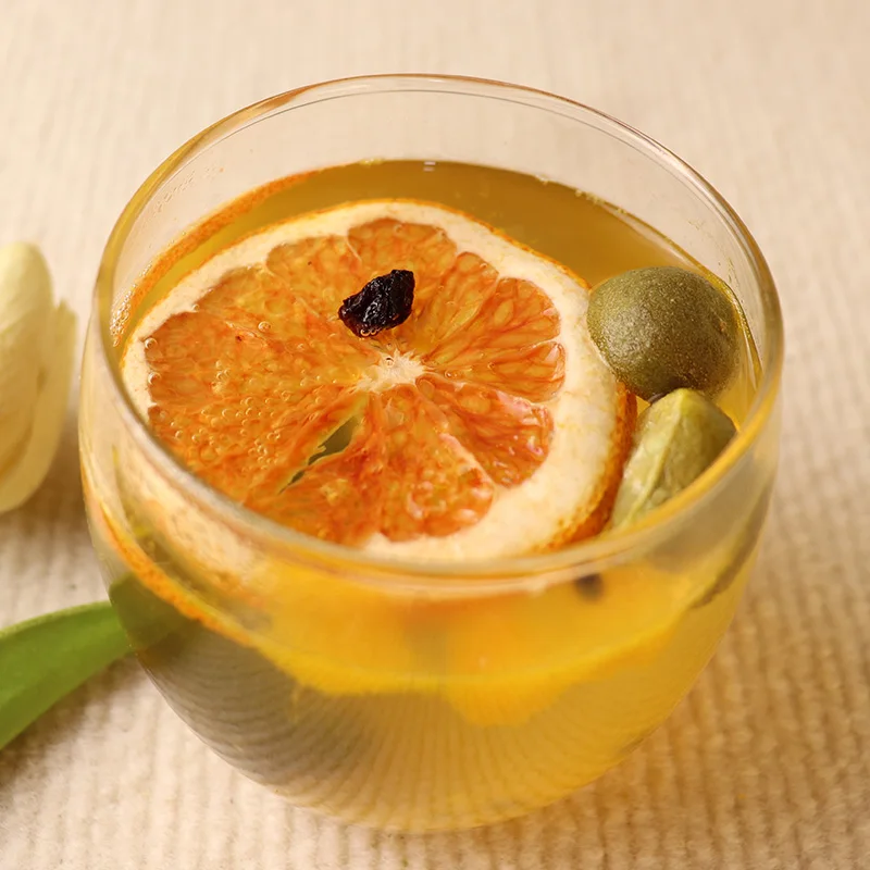 Green orange passion fruit grapefruit tea combination wholesale netred cold tea