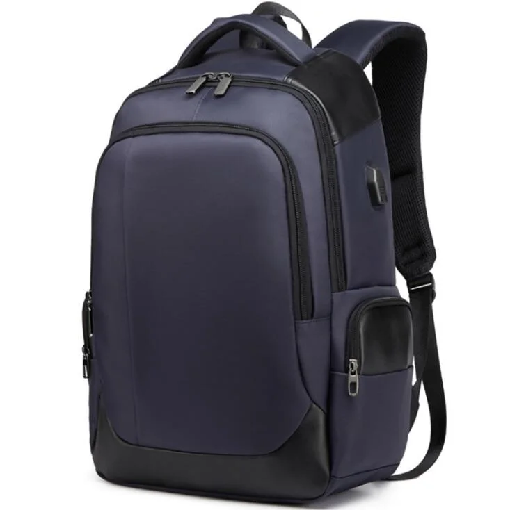 GU Factory wholesale travel custom backpack with USB charging port waterproof backpack traveling bags china supplier alibaba