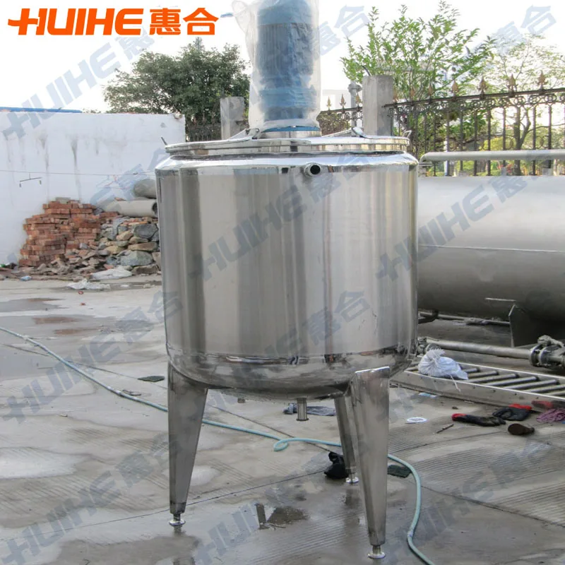 Factory price Stainless steel juice beverage milk mixing equipment tank