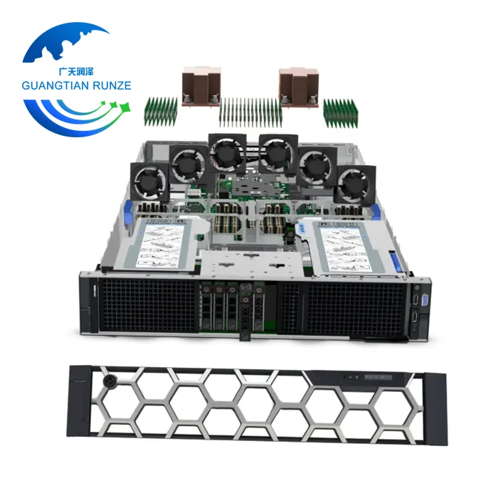 Сервер Poweredge 2u a серверный компьютер s r750xa сервер который подходит для базы данных и анализа