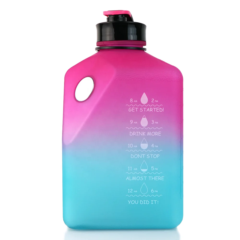 waterbottle that magnetically holds onto your phone, shaker for card and magnet, 108oz gym bottle with magnet