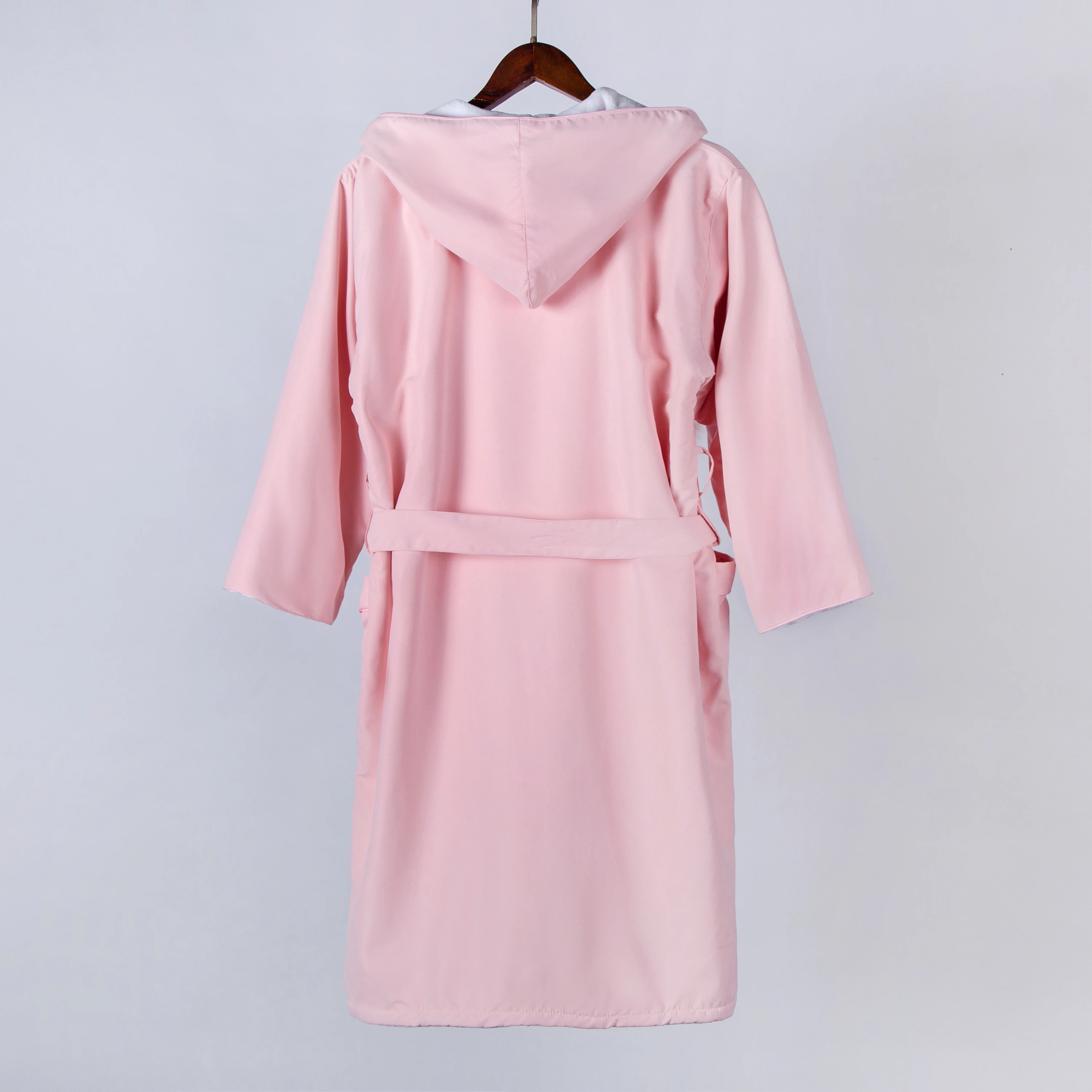 High Quality Cotton Bathrobe Unisex Double Layer Bathrobe Bamboo Terry Bathrobe Luxury Cotton