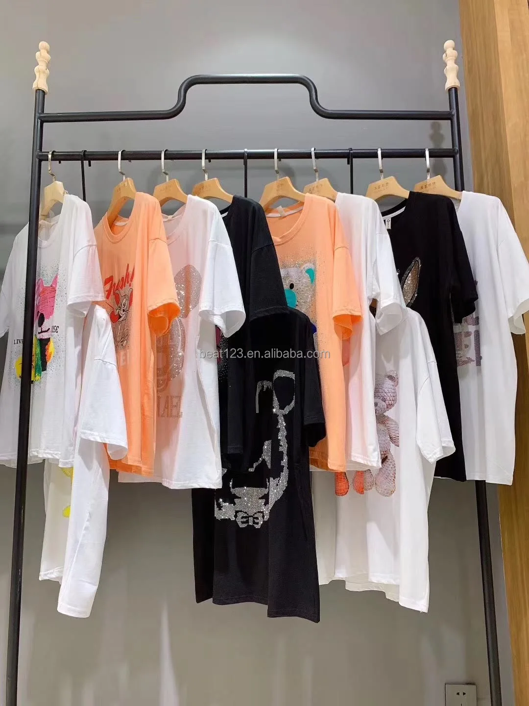 Wholesale Best Price GG Designer T-shirts Big Plus Size Women Clothes Short Sleeve Shirts Oversized 100% Cotton T-shirts Dobby