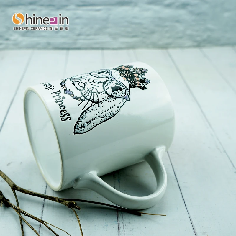 White Ceramic Coffee Mug Manufacturer With Logo Cup Supplier Custom Mugs Customize Wholesale Porcelain Mug
