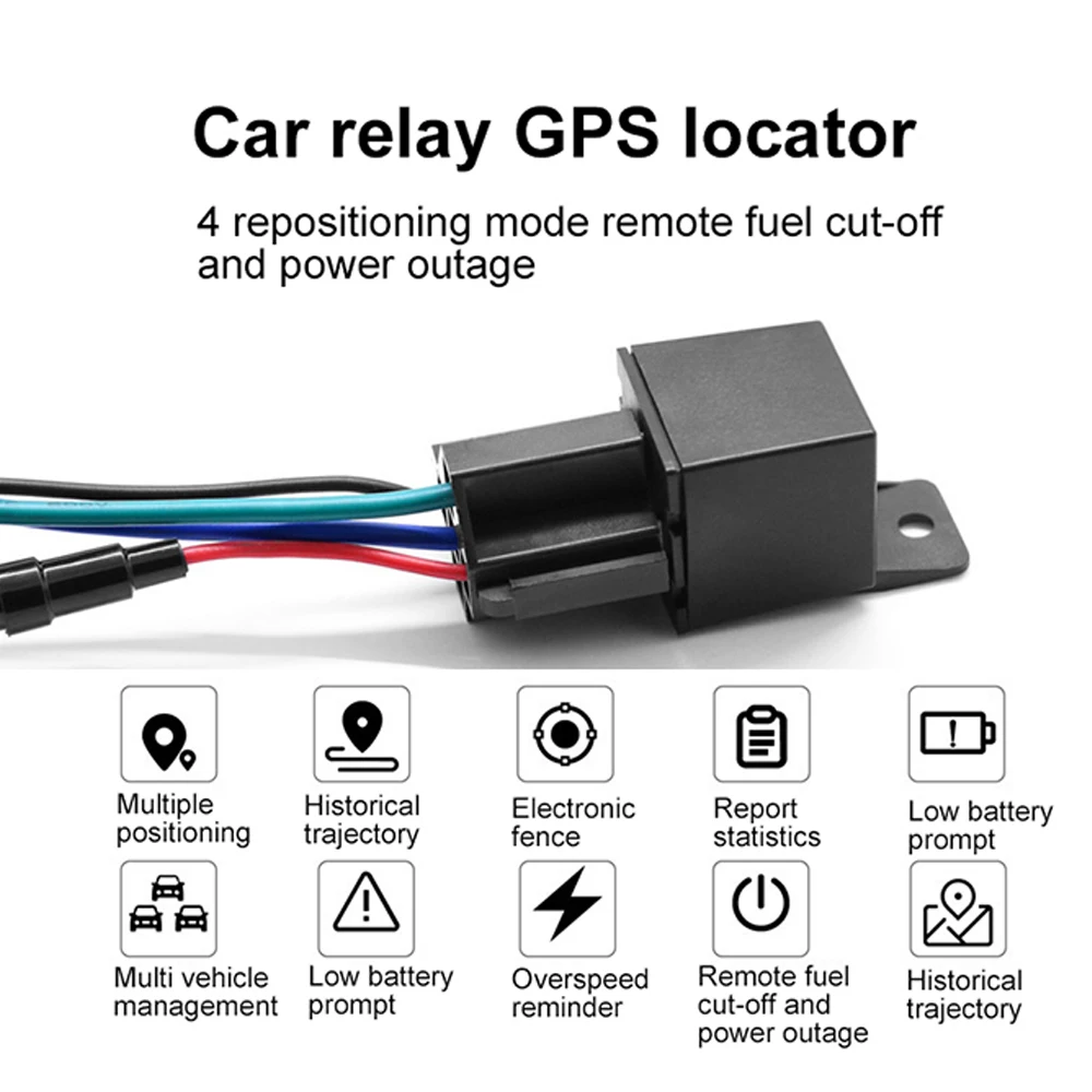 Car Motorcycles Acc Detection Fuel Sensor Tracking 2024 New Gps Locator Manufacturer Factory To Provide Free Technical Support