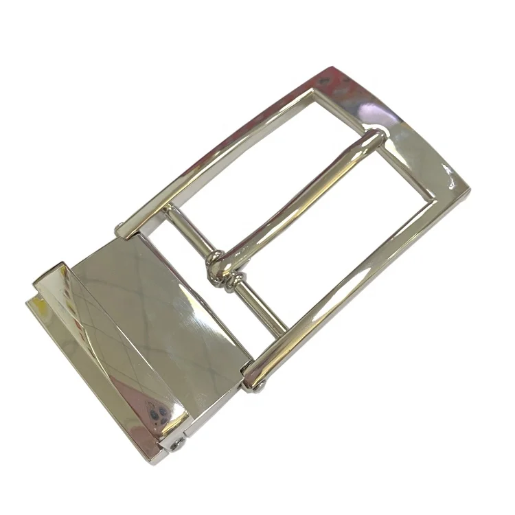 matt surface smooth gunmetal electroplate plain design durable washable heavy high quality military mens belt buckles