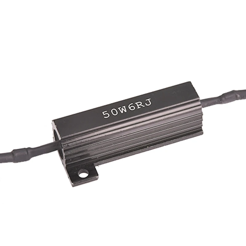 Factory cheap price 50 ohm 250w resistor 50w black aluminum 200 watt rx24