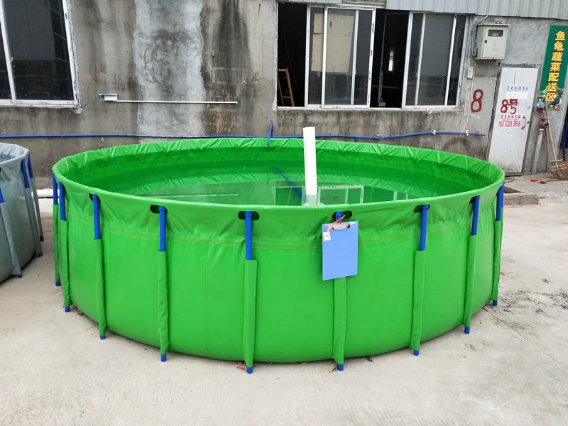 5m diameter metal frame swimming pool fishpond pool for sale