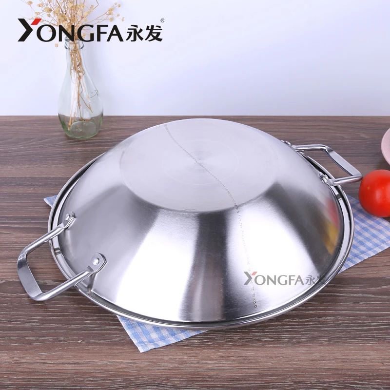  Yongfa кухонная утварь лидер продаж кастрюля набор кухонной посуды Прямая продажа с завода китайские кастрюли для супа из нержавеющей стали и без