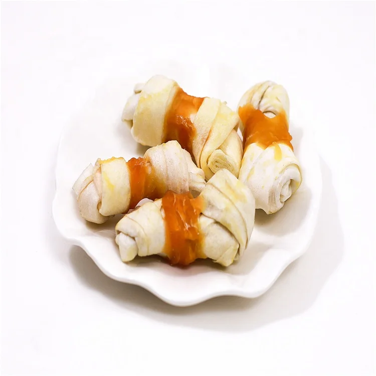 
Hot sale private-brands rawhide by made Buffalo Pet Snack Dog Treat with FDA BRC Dog chew molar teeth stick 