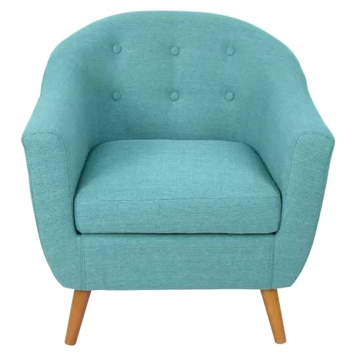 
classic fabric accent chair 