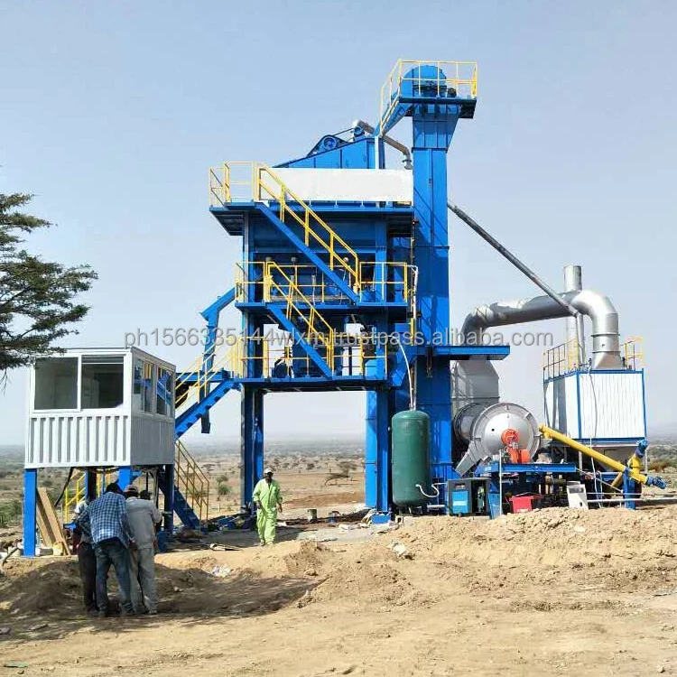 LB2500 asphalt plant diesel roady asphalt mixing plant