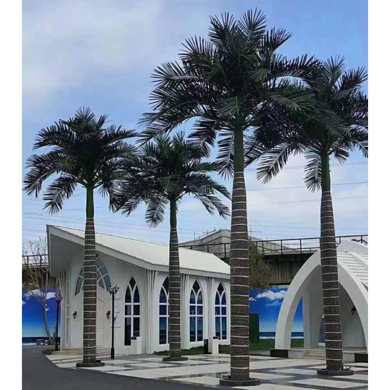 Beach decorative tall Plam Date Outdoor Palm Tree Artificial for Garden