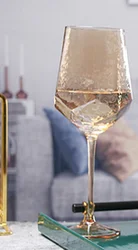 Custom Water Whiskey Crystal Glass Gift Set  Drinking Glassware Highball Glass Cup Manufacturers Wholesale Drinkware for Hotel