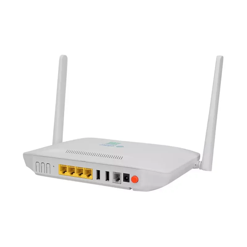 Second-Hand FTTH ONU Hg6821M Dual Band Wifi EPON ONT 4GE+2USB+1POTS+ WIFI 2.4G/5.8G GPON/EPON Onu