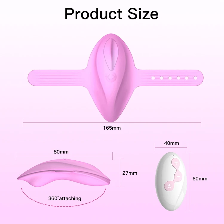 Wireless Remote Control Clitoral Stimulator Wearable Panti Vibrating Women Sex Toys Butterfly Vibrator