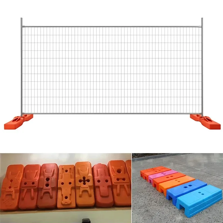 Australia Outdoor Construction Site Temporary Fence Panels Removable & Heat Treated for Sport Fencing 3D Modelling Included