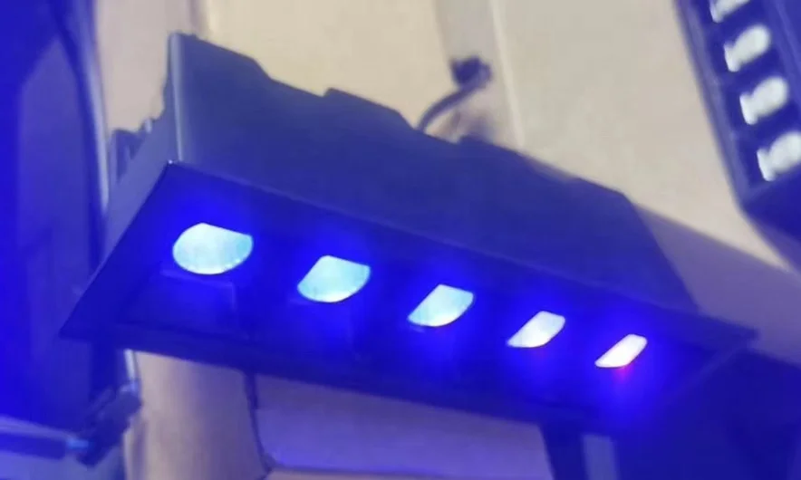 aluminum ceil recessed mounted laser blade led light linear high lumens 5*2W 10*2W 15*2W indoor business office spot down light