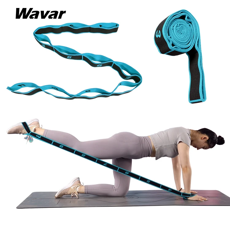  Superior Non-Stretch Woven Yoga Straps Twill with Metal O-Ring Buckle resistance bands