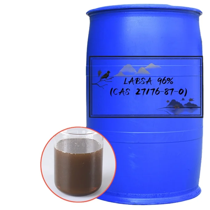 Factory Price LABSA 96% Linear Alkylbenzene Sulfonic Acid for Detergent