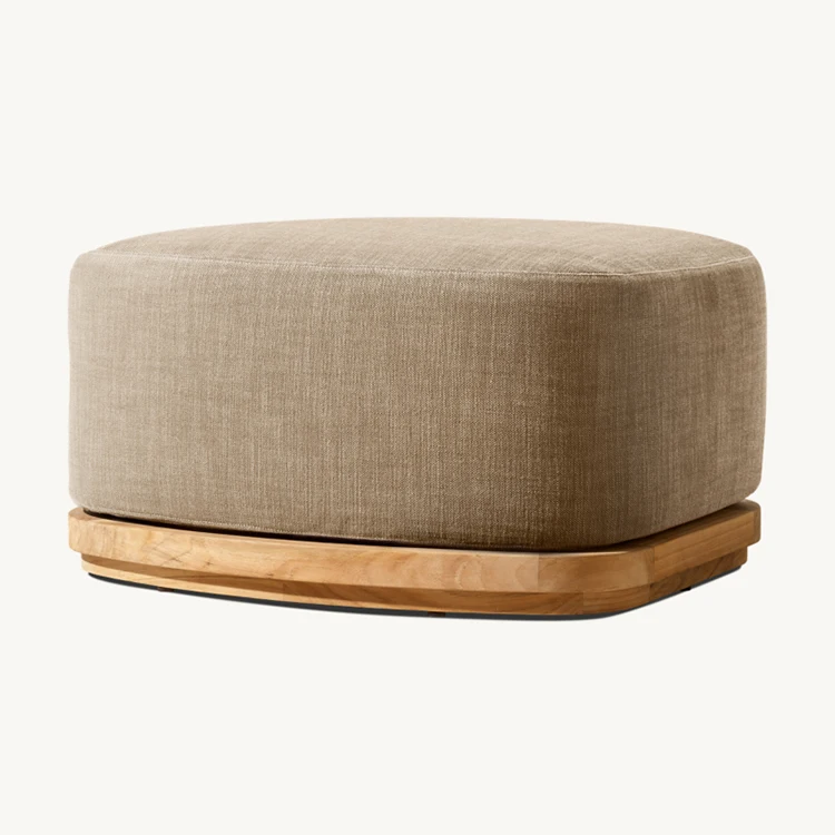 2024 Luxury Modern New Design Teak Outdoor Furniture Set Teak Patio Sofa Set Outdoor Furniture