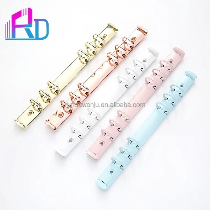 a5 binder metal notebook 6 ring binder mechanism Stationery accessories