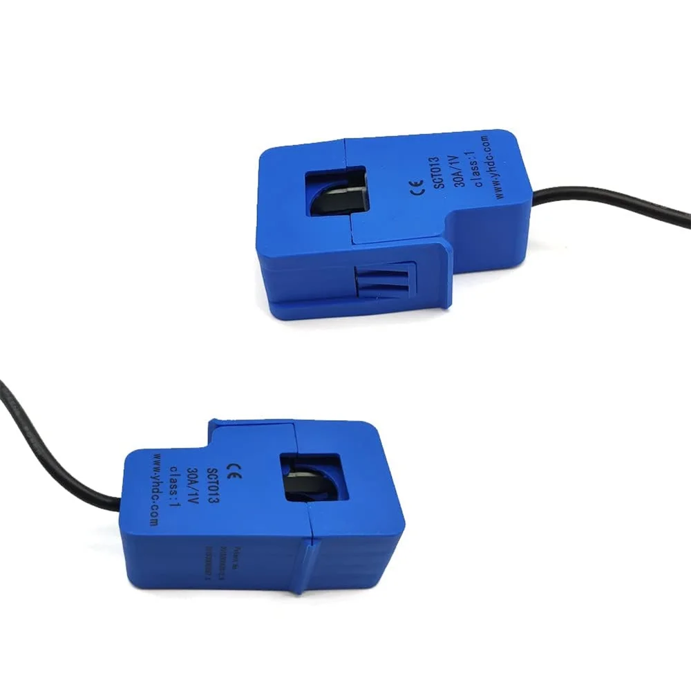 Retractable Current Transformer SCT013000 Split Core Current Transformer Clamp 30A/50A/100A (30A)