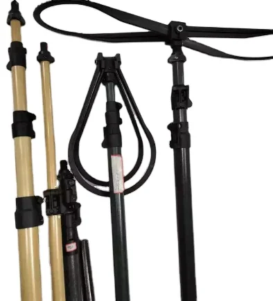 Telescopic pole camouflage net support pole fiberglass material pole